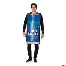 Bud Light Beer Can Costume Adult Men Women Alcohol Funny Halloween Party GC25... - £52.23 GBP