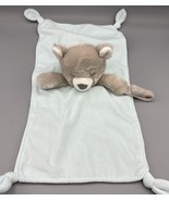 Carter&#39;s Bear Lovey Security Blanket Plush Pacifier Holder Baby Toy Cuddle - $242.96 MXN