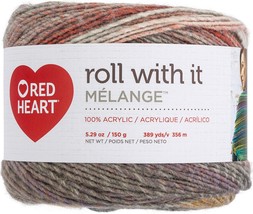 Red Heart Roll With It Melange Yarn-Theater - £18.77 GBP