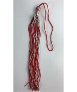 NEW Red &amp; Silver/Gray Class of 2018 With Charm Jostens Graduation Tassel 9&quot; - $9.47 CAD