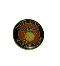 Enamelled Pin Badge USA Marine Corps - £5.80 GBP