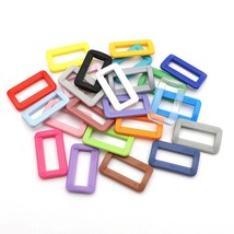 25mm 30pcs Plastic Rectangle Buckles Fasteners for Luggage, Back Pack (BP1) - £6.31 GBP