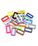 25mm 30pcs Plastic Rectangle Buckles Fasteners for Luggage, Back Pack (BP1) - £6.19 GBP
