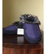 LANDS&#39; END Youth SLIPPERS Size 10 US (UK 9) (EUR 27) New SHIP FREE Quilt... - $39.99