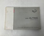 2005 Nissan Altima Owners Manual OEM L01B25011 - $17.32