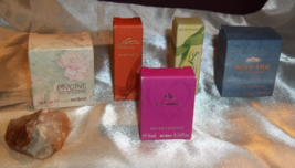 Lot of 5 Mini Perfumes Yves Rocher Pivione Ming Shu Nature Millenaire Ode a L&#39;am - £21.91 GBP