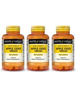 3 Pack APPLE CIDER VINEGAR*04/2027* 3 x 100 = 300 Tablets Mason Natural - €20,70 EUR