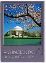 District Of Columbia DC Postcard Washington Capitol City Jefferson Memorial - $2.96