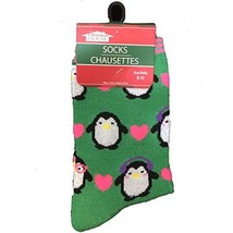 Funky Cute Novelty PENGUIN LOVE HEART CASUAL CREW SOCKS Lolita Fun Cheer... - $91.70 MXN
