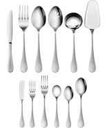 Cangshan 47pc Stainless Flatware Set, Matte Handle, Heavy Duty, Service ... - $2,749.39 MXN