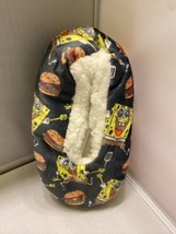 Boys Slipper Socks Spongebob Squarepants Gray Kids Shoe Size New - £12.72 GBP