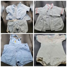 Vintage Sears Honeysuckle Toddler Shirt Duets &amp; Health-Tex outfits Duck overalls - £19.82 GBP