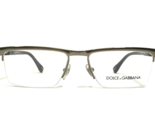 Dolce &amp; Gabbana Eyeglasses Frames DD5104 1071 Gray Marble Silver 52-16-135 - £74.92 GBP