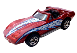 Vintage 1979 MATCHBOX CHEVROLET CORVETTE Coupe Die-Cast Red 1:64 T-Top - £6.84 GBP