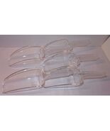 NEW UNUSED Clear Lot 5 Popcorn Bar Scoops Plastic 12 oz Dry Bulk Food Seeds - $431.71 MXN