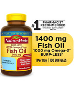 Nature Made Ultra Omega 3 Fish Oil 1400 Mg Softgels,  100 Ct ~ Exp 6/2026+ - €23,12 EUR