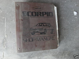 1988 Ford Merkur Scorpio Service Réparation Atelier Manuel Classeur OEM 88 - £111.52 GBP