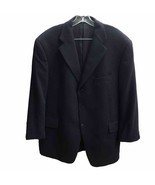 Arnold Brant 100% Cashmere 3 Button Blazer 46R Black - $53.76 CAD