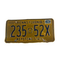Vintage 1978 Pennsylvania License Plate Keystone State 23552X Ford Chevr... - $32.71