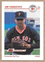 1991 Line Drive AAA #363 Jim Pankovits Pawtucket Red Sox - $2.53