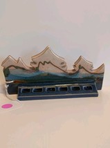 Toothbrush Holder Wall Mount Bonnema Potters Mountains Art Pottery Bethe... - $316.52 MXN