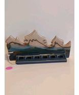 Toothbrush Holder Wall Mount Bonnema Potters Mountains Art Pottery Bethe... - $318.36 MXN