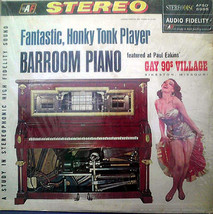 Paul Eakins - Fantastic Honky Tonk Player Barroom Piano (LP) (VG+) - £2.98 GBP