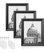 8x10 Picture Frames with 6 Mats for Wall Set of 3 Collage Photo Frames f... - £29.14 GBP