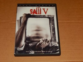 Saw V Region 1 DVD Full Screen Free Shipping - £3.15 GBP