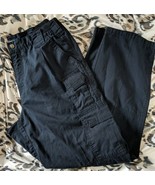 5.11 Tactical Series Pants Men&#39;s Blue Pocket Work Pants 36x32 - $27.13 CAD