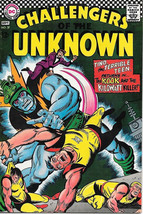 Challengers of the Unknown Comic Book #57, DC Comics 1967 VERY FINE - £25.49 GBP