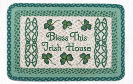 Earth Rugs PP-116 Bless This Irish House Oblong Patch 20&quot; x 30&quot; - £38.75 GBP