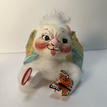 Annalee Butterfly Catcher Rabbit 13&quot; Doll Vintage Sponsor Store Easter Exclusive - £23.55 GBP