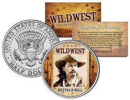 BUFFALO BILL * Wild West Series * JFK Kennedy Half Dollar U.S. Coin - $12.16