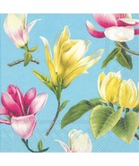 IHR 3-Ply Paper Napkins, 20-Count Lunch Size, Malou Turquoise - $14.41 CAD