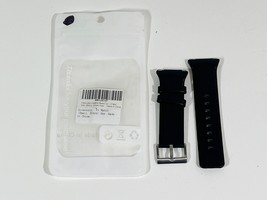 Fitbit Ionic Black Leather Replacement Band, Unisex Small (BRAND NEW) - £1.99 GBP