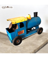 Treno Locomotiva Triang Express Baby Puff Puff Anni 60 Latta Made Englan... - $136.47