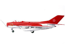 Mikoyan-Gurevich MiG-19S Farmer C Fighter Aircraft Yellow 45 VVS Display... - $135.07