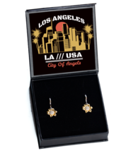 Los Angeles,  Sunflower Earrings. Model 60083  - £31.93 GBP