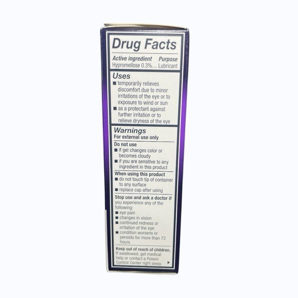 GenTeal Tears Severe Dry Eye Lubricant Gel 0.3 fl oz EXP 12/26 Item image 5
