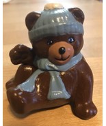 Vintage Hand Painted Bear - Japan KSK - 2 1/2” Tall - $10.78 CAD