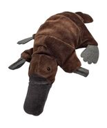 Wild Republic Plush Platypus Hand Puppet 2008 Brown Gray Vintage Stuffed... - $64.35