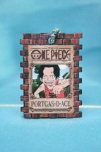 Bandai One Piece Portrait Plate P2 Gashapon Keychain Figure Portgaz D Ace Boy - £27.41 GBP