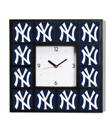 The NEw York Yankees Team Big Clock with 12 images - £25.60 GBP