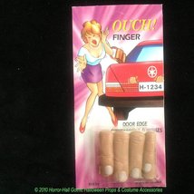 Funny Zombie Attack-FAKE Ouch FINGERS-Novelty Gag Horror Prop Decoration-2pc Set - £3.90 GBP