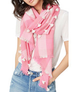 Club Monaco Women&#39;s Jarne Wool Scarf, Pink Mix, One Size, 8270-6 - $54.14 CAD