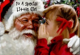 To A Special Little Girl - Christmas Greeting Card - 20817 - $2.79