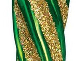 OLD WORLD CHRISTMAS GREEN SHIMMERING ICICLE GLASS CHRISTMAS ORNAMENT 340... - $9.88