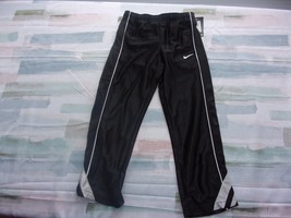 Nwot Nike Black &amp; White Youth Size 5 Track Athletic Basketball Pants - £14.83 GBP