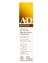 A+D Original Diaper Rash + Skin Protectant Ointment 1.5oz - £11.18 GBP